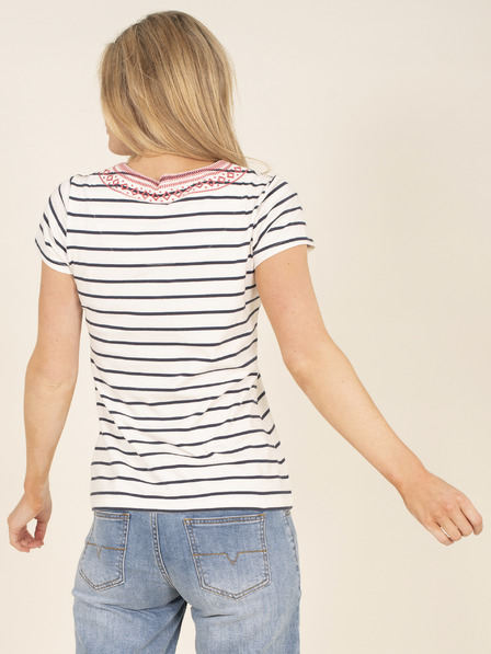 Brakeburn Camicia a righe bianche Brakeburn
