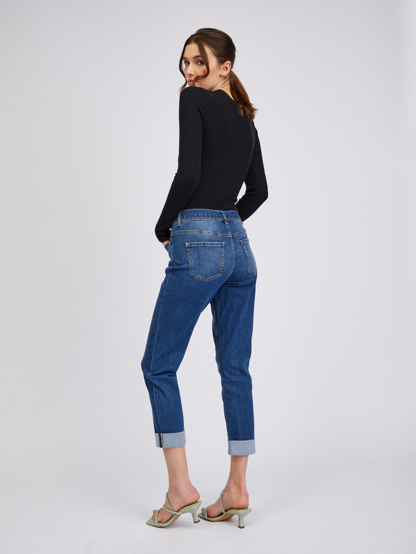 Orsay Jeans boyfriend cropped da donna blu scuro ORSAY