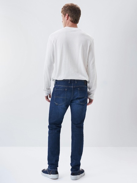 Salsa Jeans Jeans slim fit da uomo blu scuro Salsa Jeans