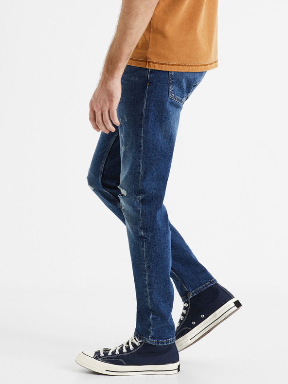 Celio Jeans slim fit da uomo blu Celio Dostroy2