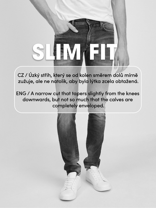 Celio Jeans slim fit da uomo blu Celio Dostroy2