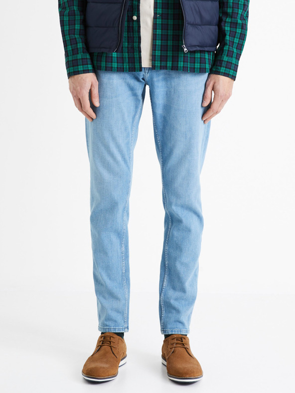 Celio Jeans slim fit da uomo azzurro Celio C25 Dosoft25