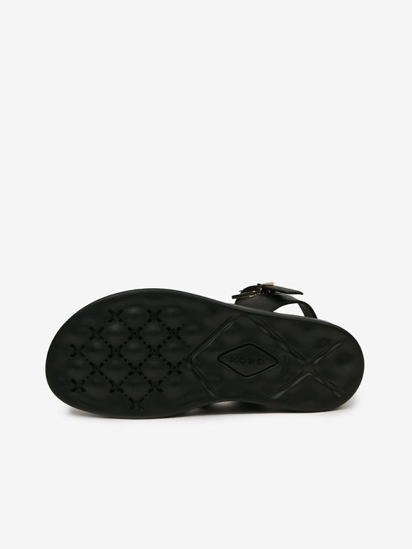 Geox Sandali donna neri in pelle Geox