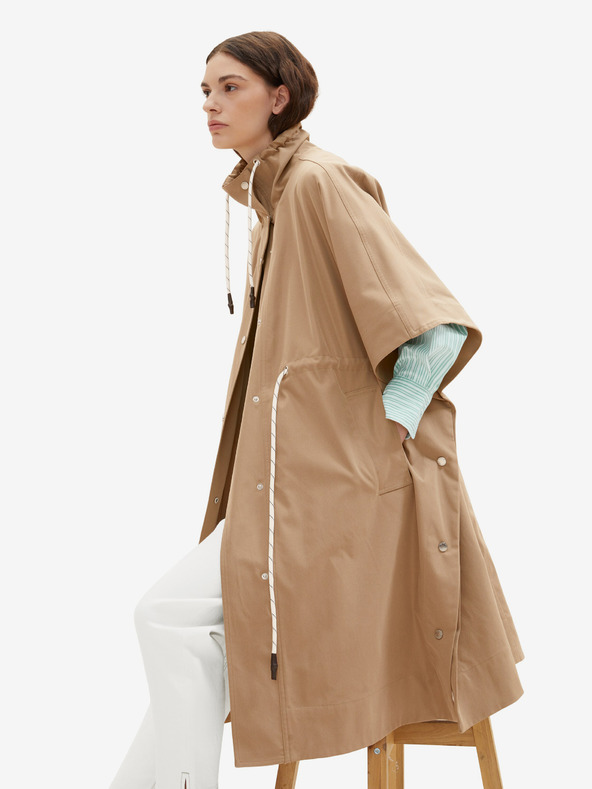 Tom Tailor Cappotto leggero marrone da donna Tom Tailor