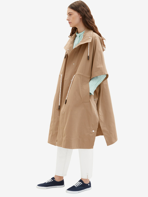 Tom Tailor Cappotto leggero marrone da donna Tom Tailor