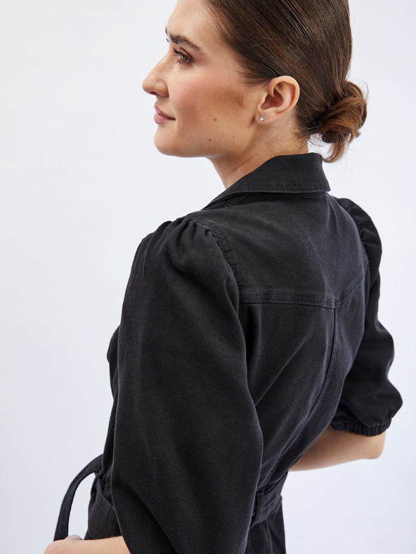 Orsay Tuta in denim nera da donna ORSAY