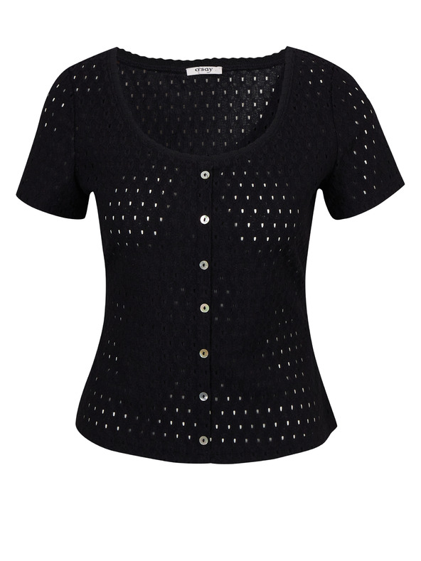 Orsay Maglietta nera da donna ORSAY