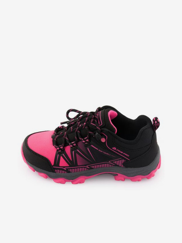 ALPINE PRO Scarpe outdoor da bambina nere e rosa ALPINE PRO Faro