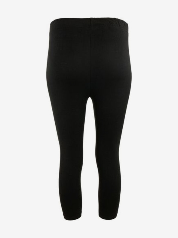 ALPINE PRO Leggings sportivi a tre quarti da donna neri ALPINE PRO Dagana