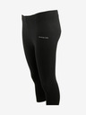 ALPINE PRO Leggings sportivi a tre quarti da donna neri ALPINE PRO Dagana