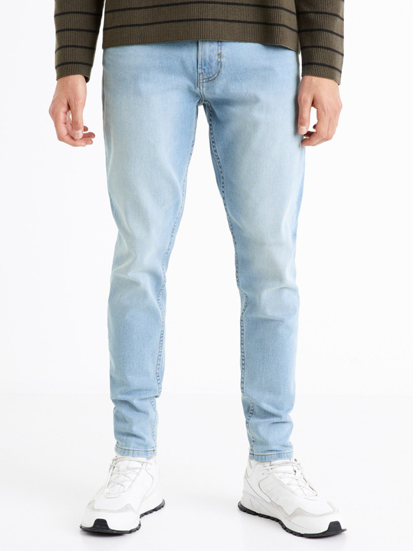 Celio Jeans skinny da uomo blu chiaro Celio C45 Dosklue