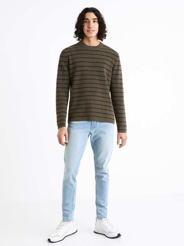 Celio Jeans skinny da uomo blu chiaro Celio C45 Dosklue
