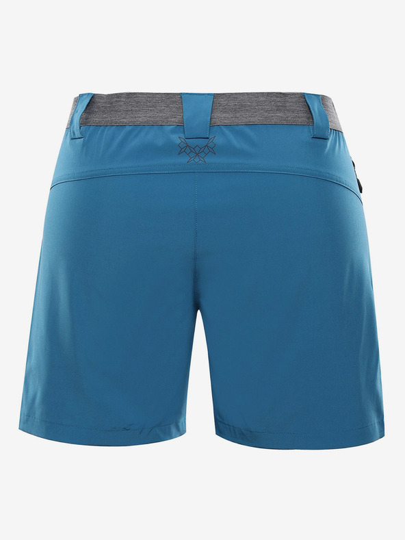 ALPINE PRO Pantaloncini da donna ad asciugatura rapida ALPINE PRO ZAMBA blu