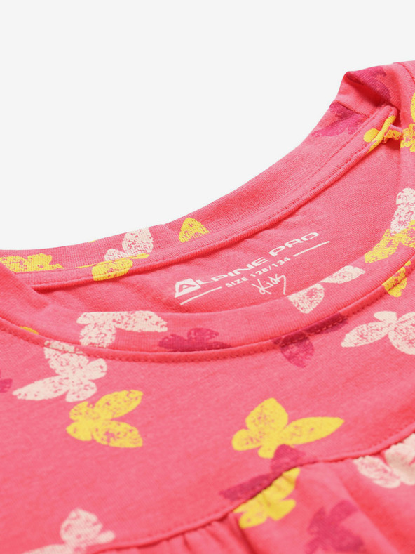 ALPINE PRO Abito da bambino ALPINE PRO DARESO rosa
