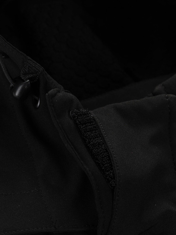 ALPINE PRO Giacca softshell da donna con membrana ALPINE PRO LANCA nero