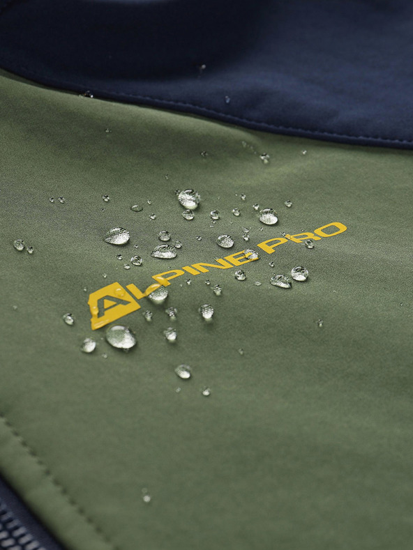 ALPINE PRO Giacca softshell da donna con membrana ALPINE PRO LANCA verde