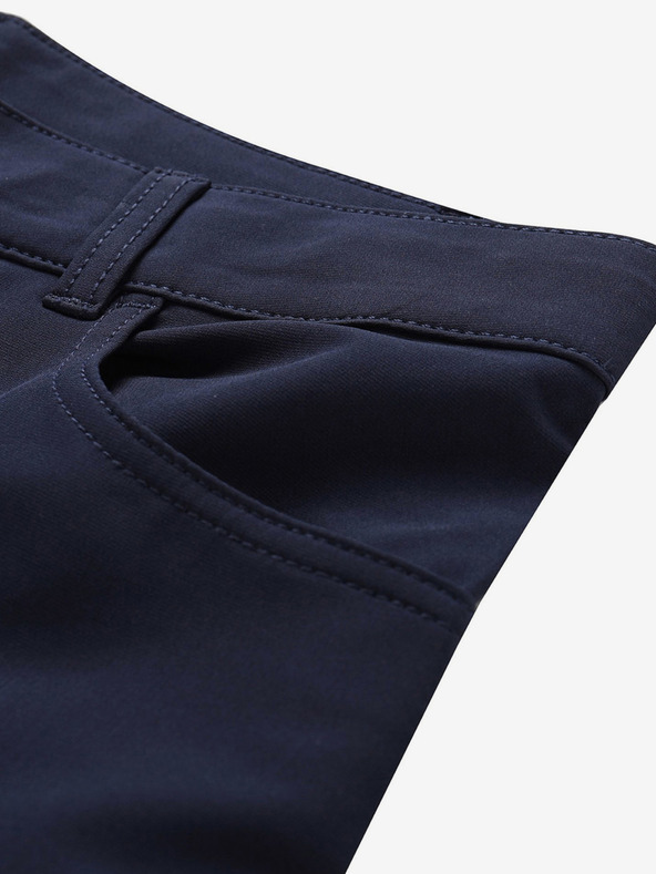 ALPINE PRO Pantaloncini softshell da donna ad asciugatura rapida ALPINE PRO COLA blu