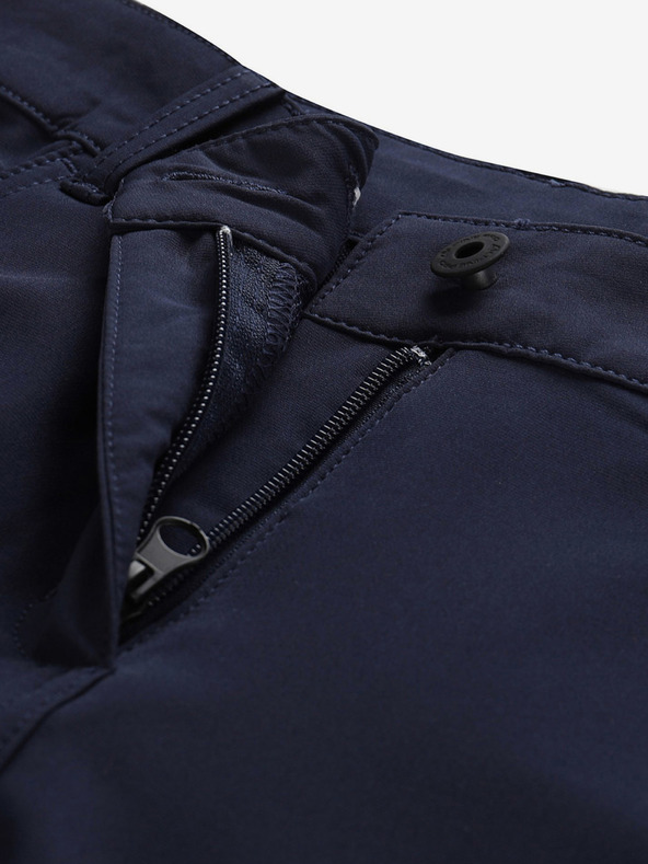 ALPINE PRO Pantaloncini softshell da donna ad asciugatura rapida ALPINE PRO COLA blu