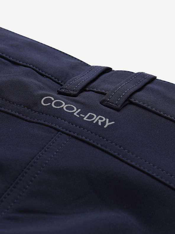 ALPINE PRO Pantaloncini softshell da donna ad asciugatura rapida ALPINE PRO COLA blu