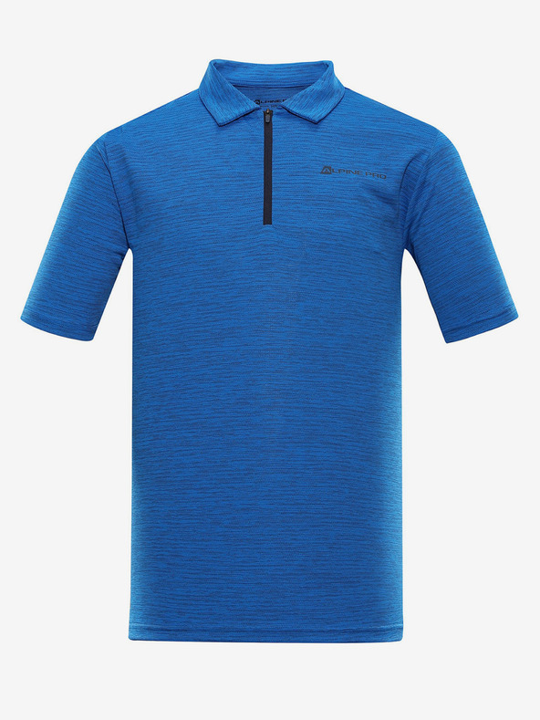 ALPINE PRO Polo uomo ad asciugatura rapida ALPINE PRO DONN blu