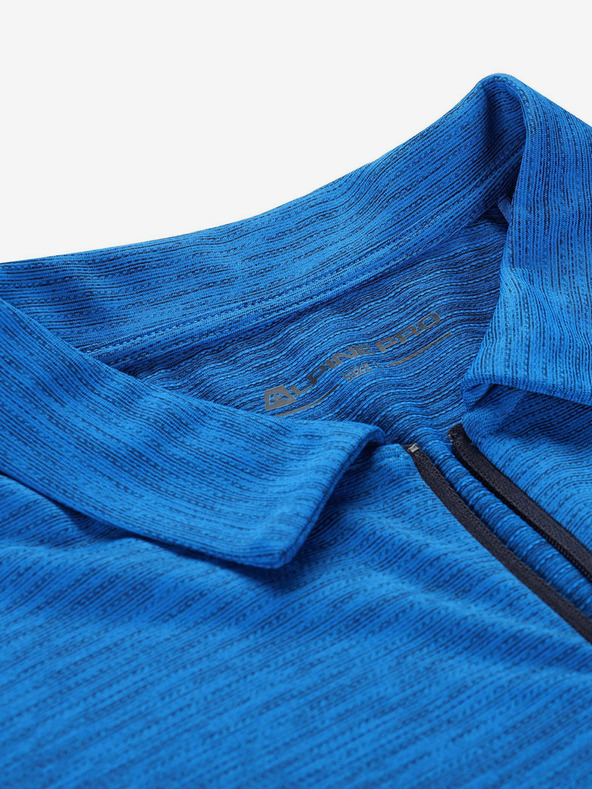 ALPINE PRO Polo uomo ad asciugatura rapida ALPINE PRO DONN blu