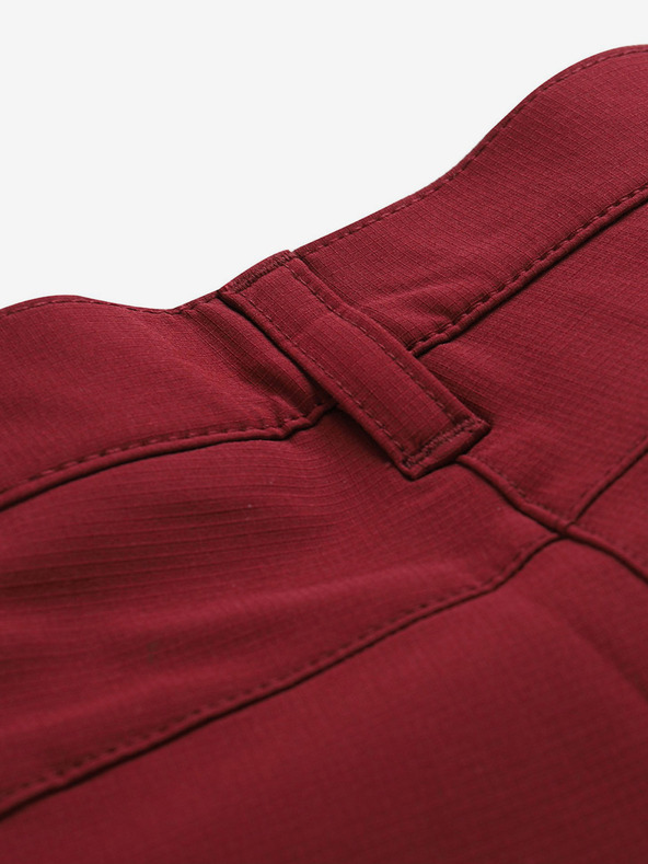 ALPINE PRO Pantaloni softshell da donna ALPINE PRO NUTTA rosso