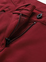 ALPINE PRO Pantaloni softshell da donna ALPINE PRO NUTTA rosso