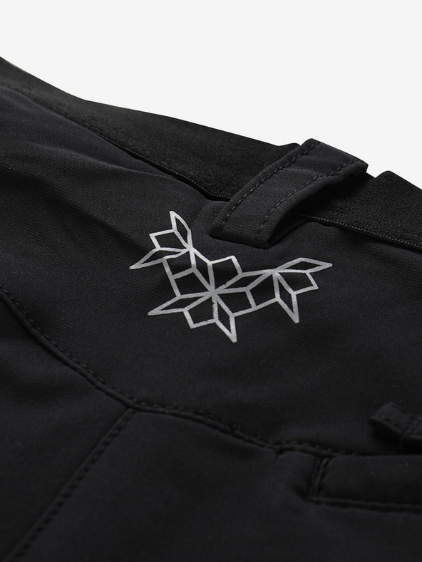 ALPINE PRO Pantalone softshell da donna ALPINE PRO WEDERA nero