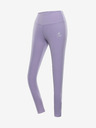 ALPINE PRO Leggings da donna ad asciugatura rapida ALPINE PRO LENCA viola