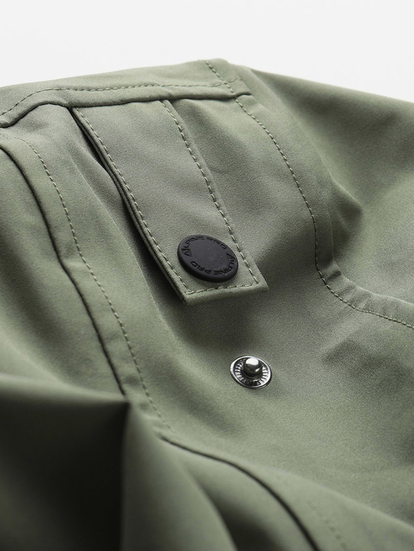 ALPINE PRO Giacca impermeabile da uomo con membrana ptx ALPINE PRO PERFET verde