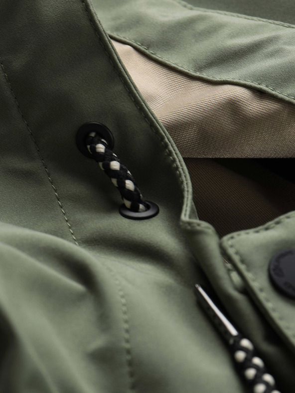 ALPINE PRO Giacca impermeabile da uomo con membrana ptx ALPINE PRO PERFET verde