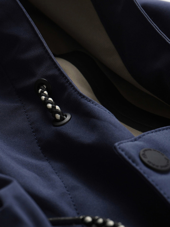 ALPINE PRO Cappotto impermeabile da uomo con membrana ptx ALPINE PRO PERFET blu