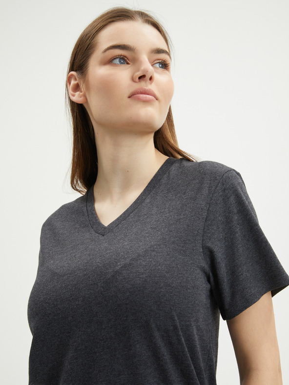 O'Neill Maglietta O'Neill a righe grigio scuro da donna