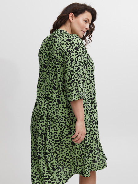 Fransa Abito camicia fantasia donna verde Fransa