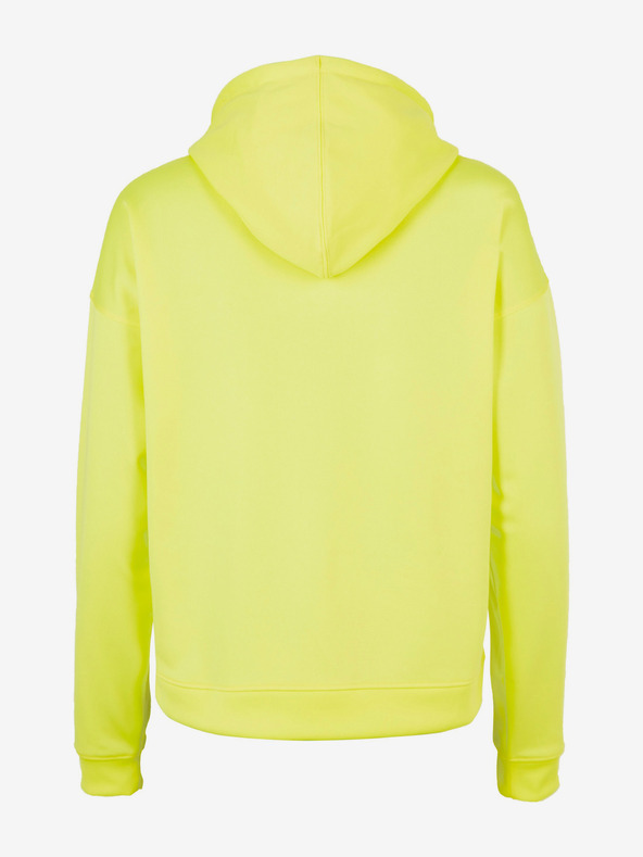 O'Neill Felpa con cappuccio O'Neill RUTILE HOODED FLEECE giallo neon da donna