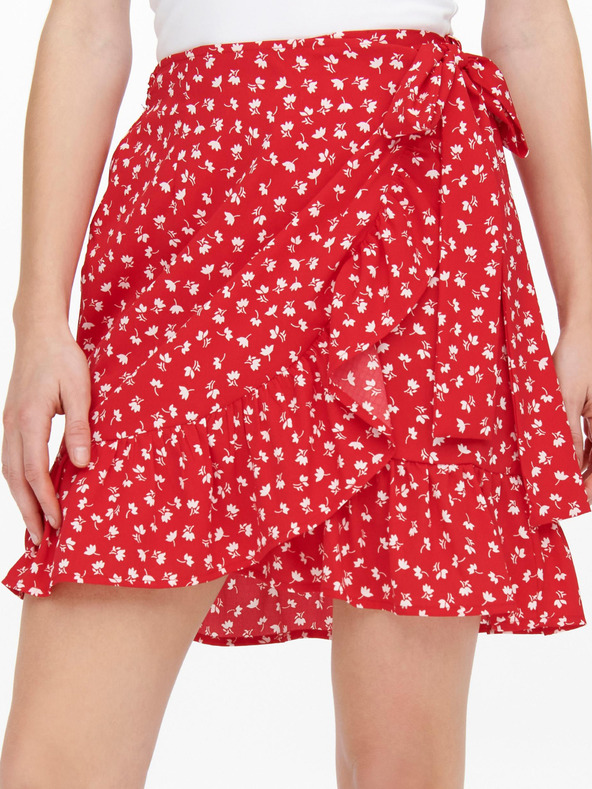 ONLY Gonna a portafoglio floreale rossa da donna ONLY Olivia