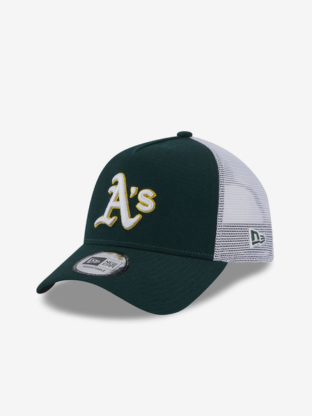 New Era Oakland Athletics Team Script Trucker Cap