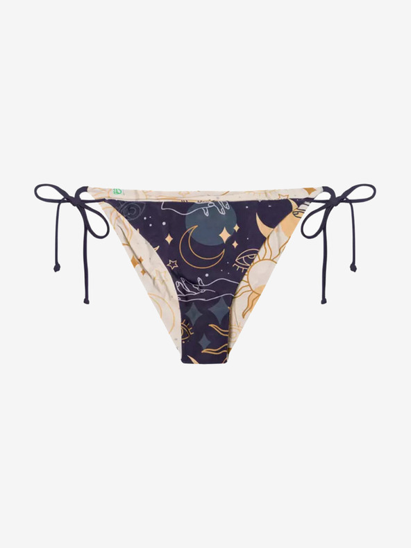 Dedoles Slip bikini divertente beige e blu da donna Dedoles Mystic Sky