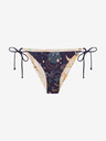 Dedoles Slip bikini divertente beige e blu da donna Dedoles Mystic Sky