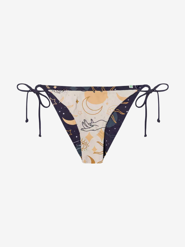 Dedoles Slip bikini divertente beige e blu da donna Dedoles Mystic Sky
