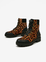 Desigual Biker Leopard Ankle boots