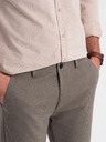 Ombre Clothing Pantaloni chino uomo marrone Abbigliamento Ombre