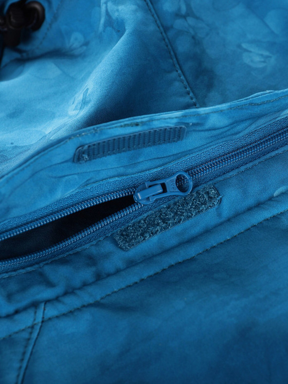 ALPINE PRO Giacca softshell blu da donna a fantasia ALPINE PRO HOORA