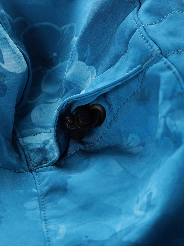 ALPINE PRO Giacca softshell blu da donna a fantasia ALPINE PRO HOORA