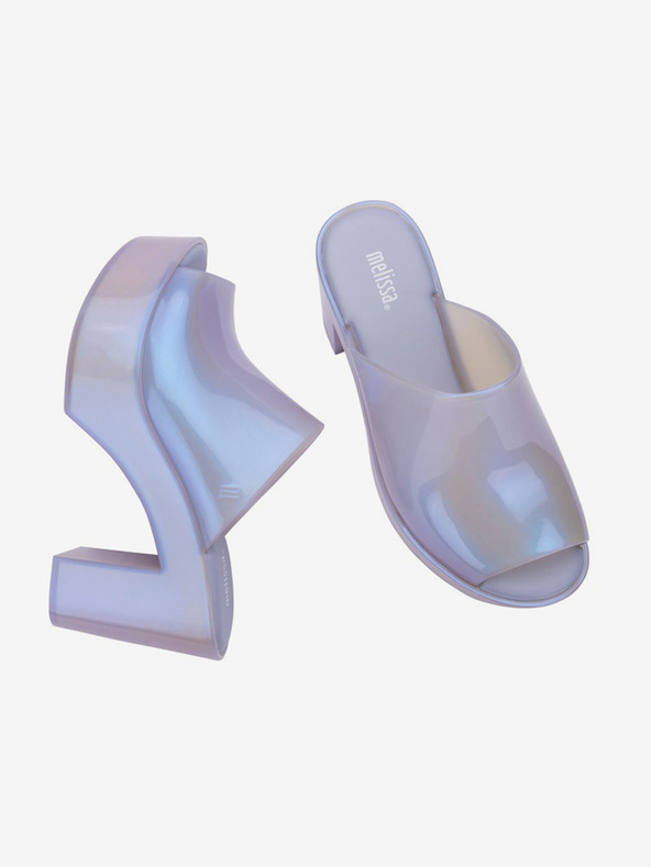 Melissa Pantofole con tacco da donna viola chiaro Melissa Mule AD