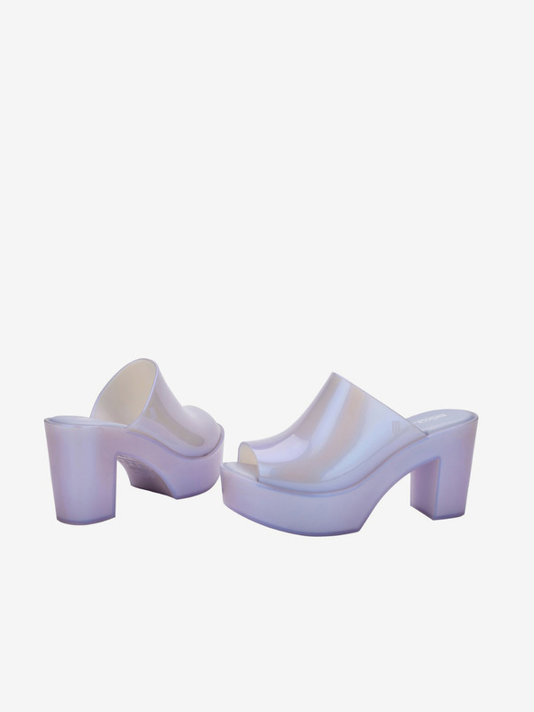 Melissa Pantofole con tacco da donna viola chiaro Melissa Mule AD