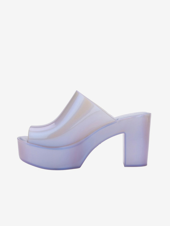 Melissa Pantofole con tacco da donna viola chiaro Melissa Mule AD
