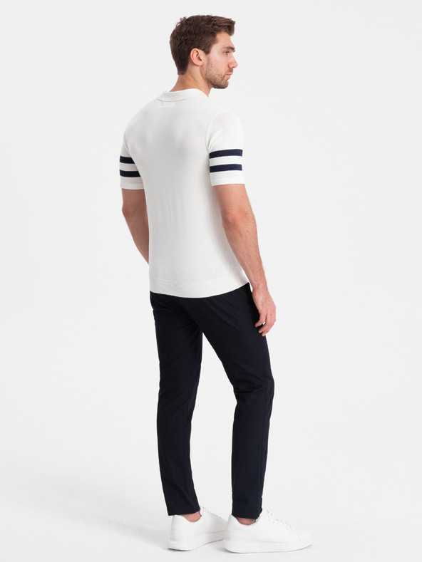 Ombre Clothing Polo bianca da uomo Ombre Clothing