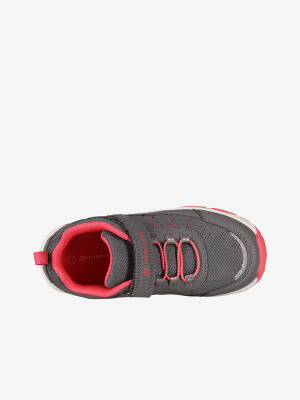 ALPINE PRO Sneakers outdoor da bambino rosa e grigie ALPINE PRO MORELO