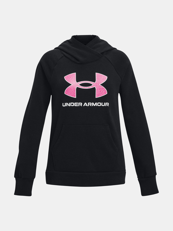 Under Armour Felpa con cappuccio ragazza Under Armour Rival Fleece BL Hoodie